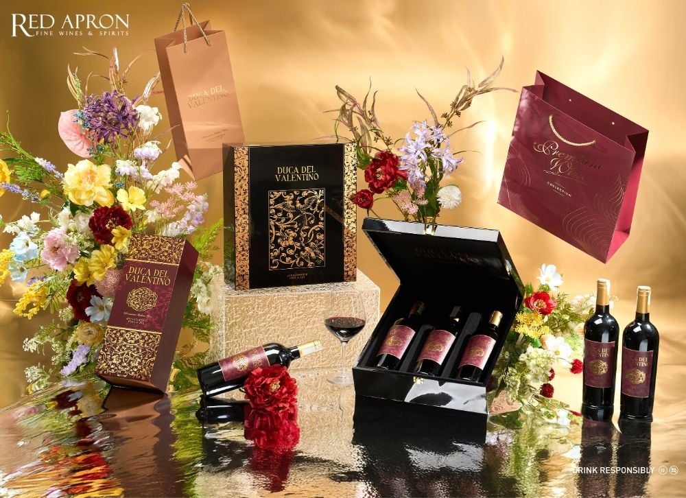 Set rượu Tết mới nhất 2026 của Red Apron
