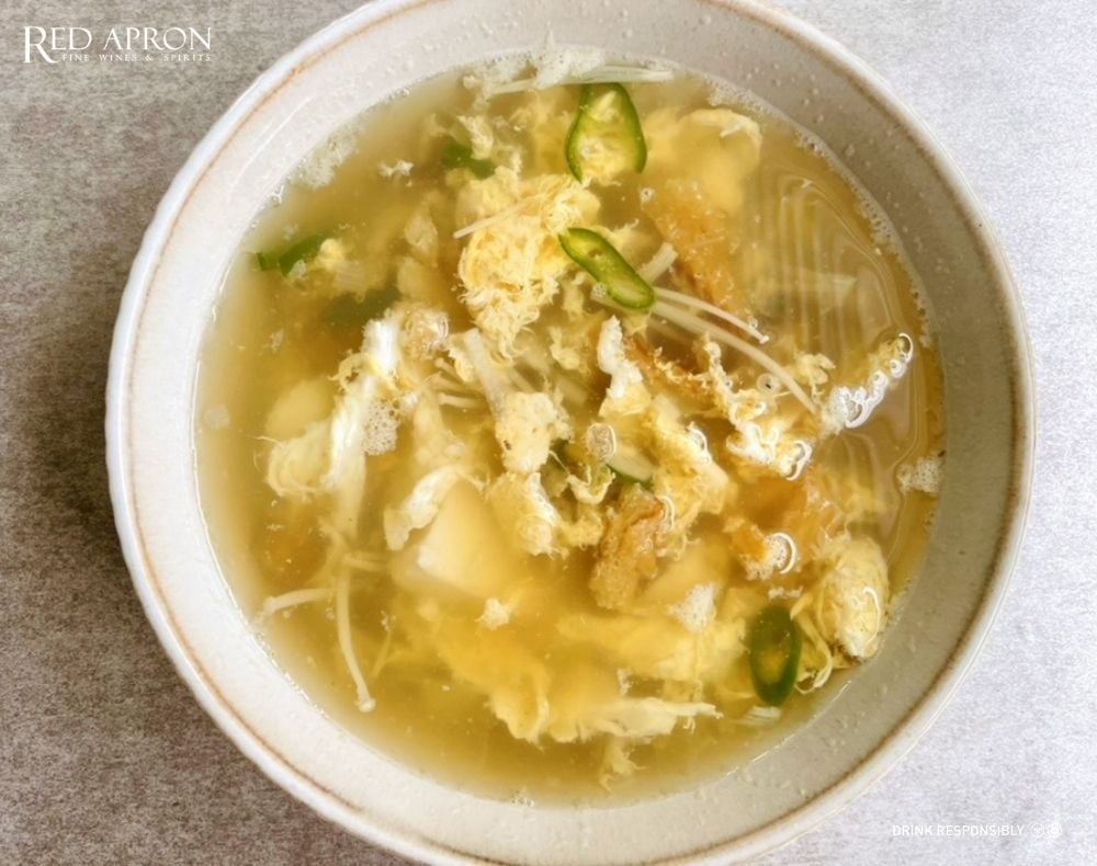Cháo loãng và súp nhạt dễ tiêu khi cơ thể mệt sau khi uống rượu