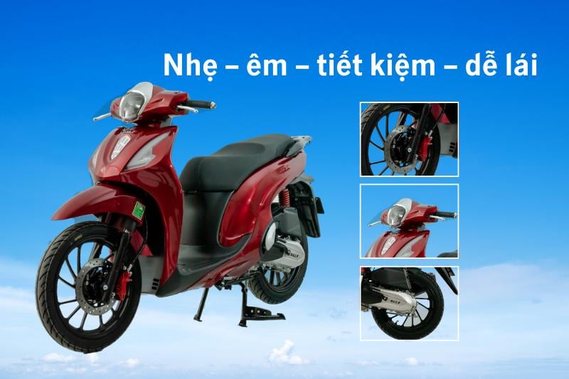 Ally SV 50cc - Mạnh mẽ, ổn định trong mọi tình huống