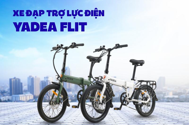 Xe đap trợ lực điện Yadea Flit - thiết kế – Gọn, Đẹp, Đẳng cấp