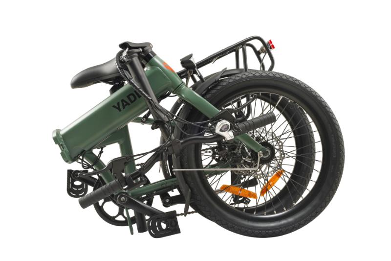 xe đạp trợ lực điện Yadea Flit có thể gấp gọn tiện lợi