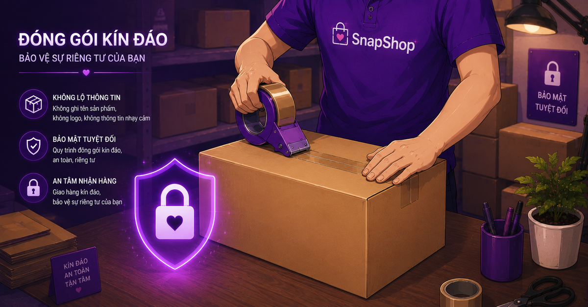 Giao hàng kín đáo Snapshop