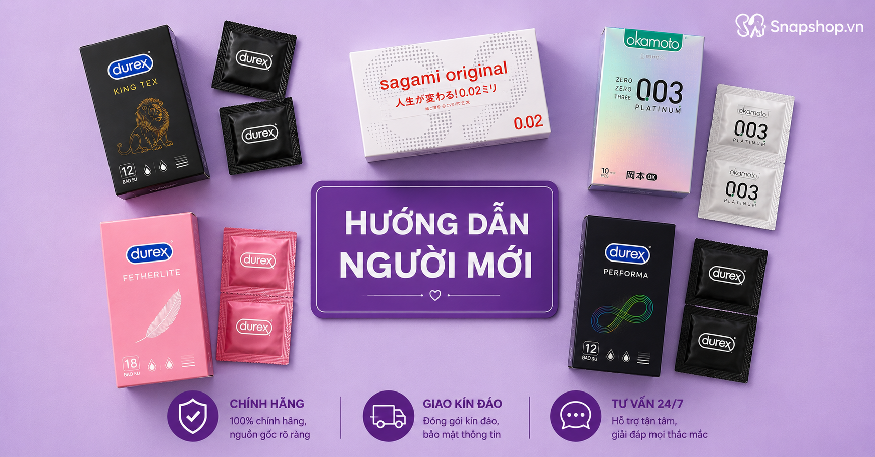 Hướng dẫn mua bao cao su