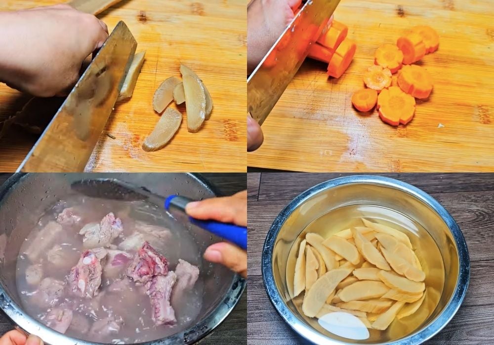 Sơ chế nguyên liệu