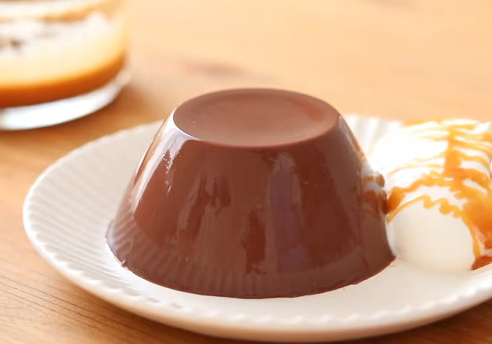 Pudding socola Pudding socola gây ấn