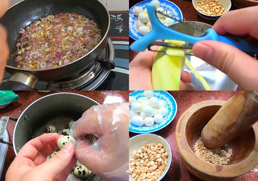 Sơ chế các nguyên liệu