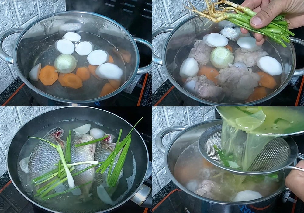 Nấu nước dùng