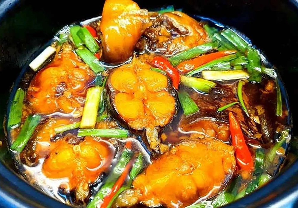 Cá chẽm kho