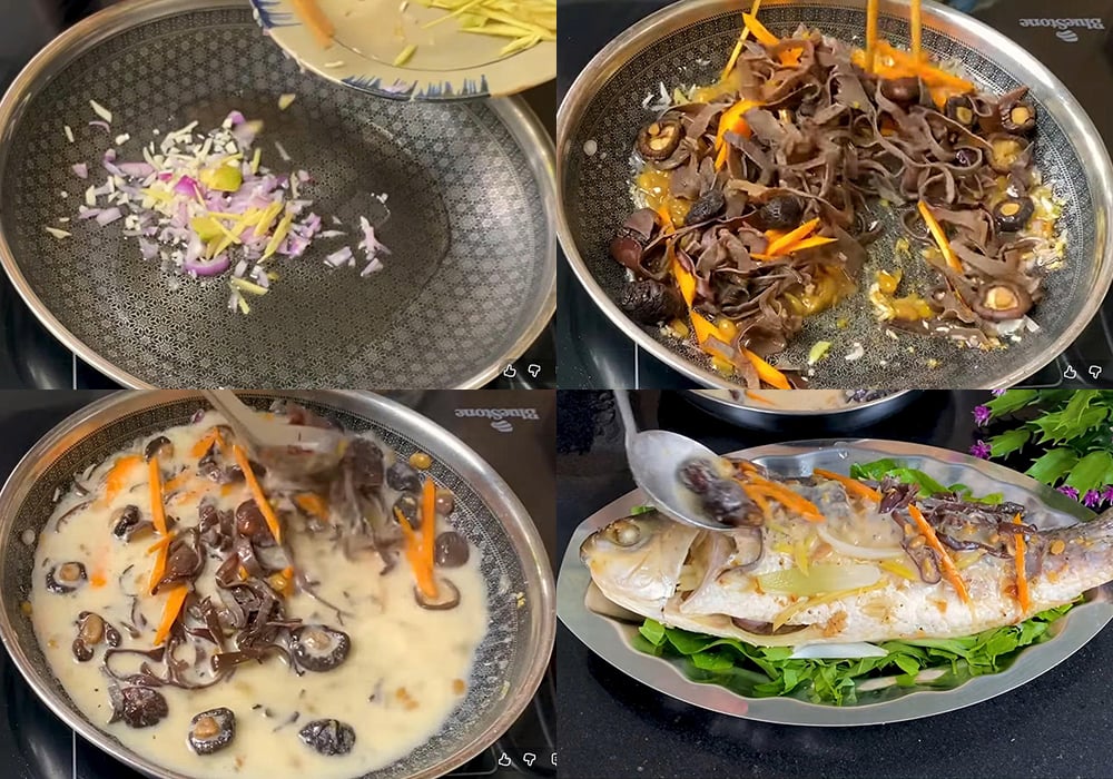 Các bước làm cá chép chưng tương