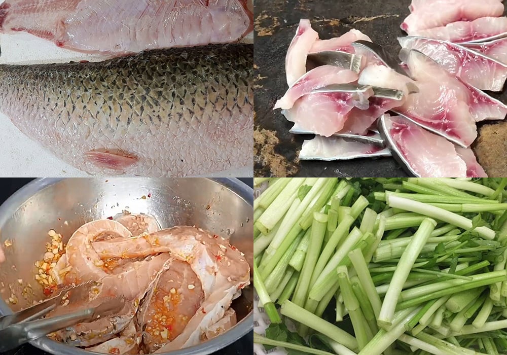 Sơ chế các nguyên liệu