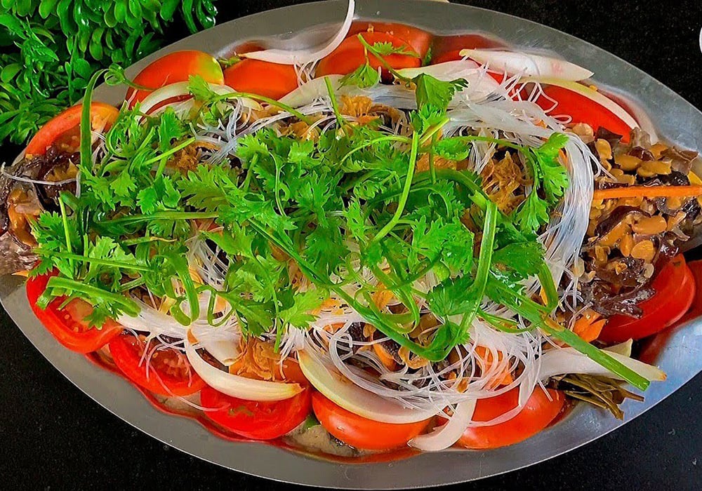Cá chép hấp tương hột (cá chép chưng tương)