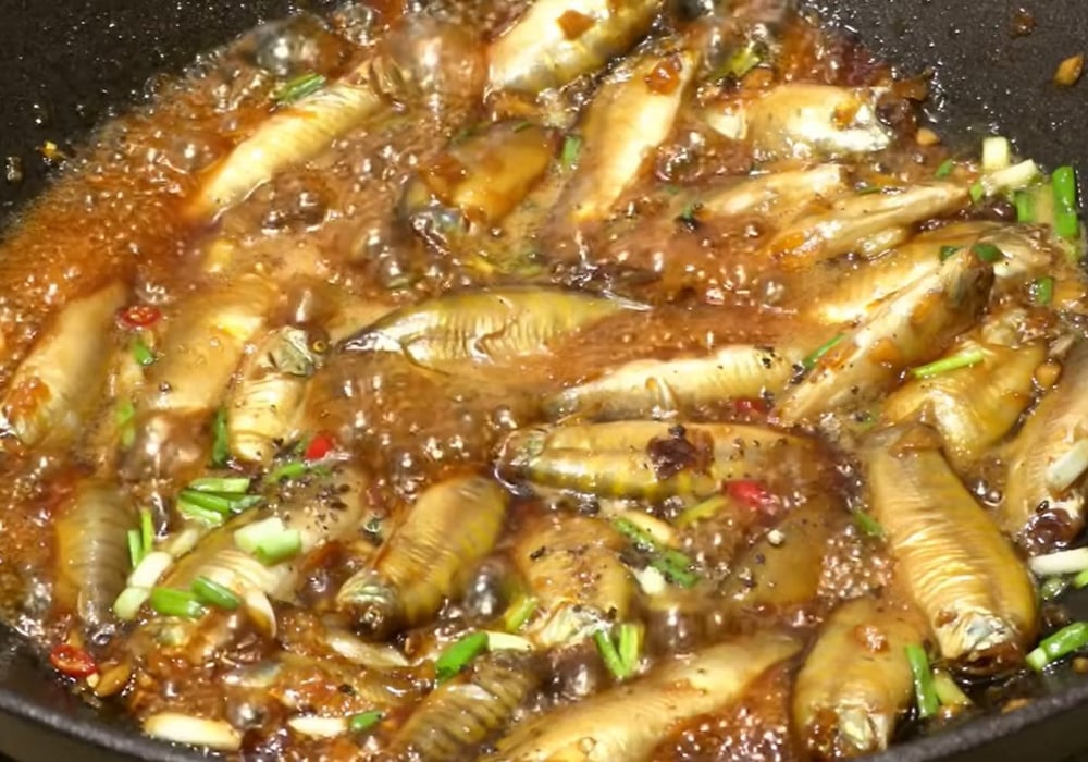Cá heo kho tiêu