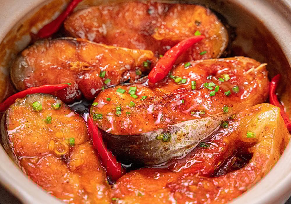 Cá mú kho tộ và kho tiêu