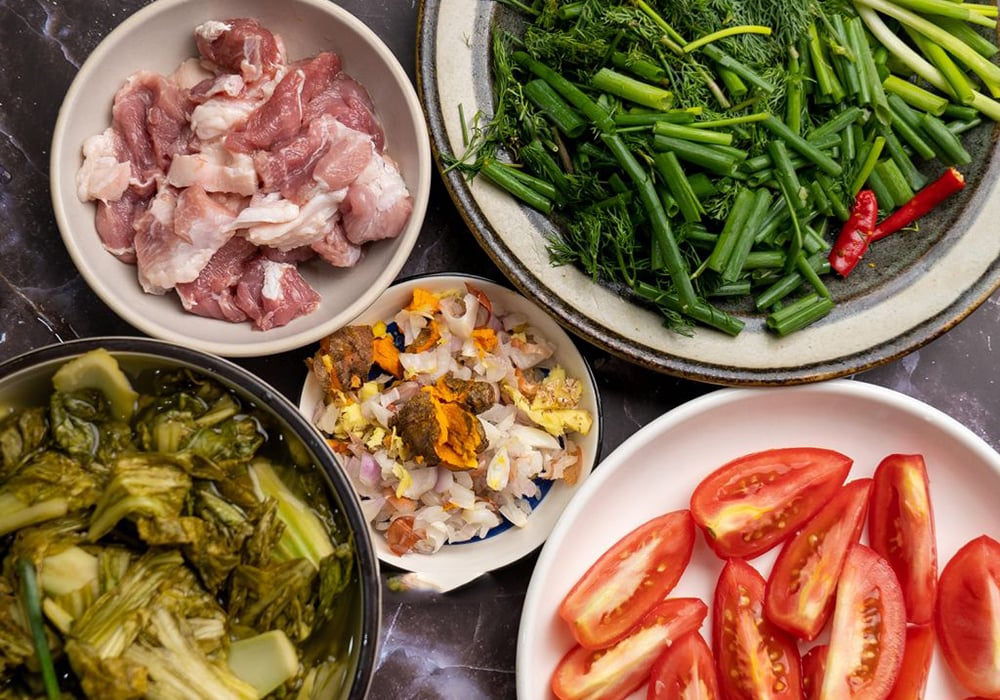 Sơ chế các nguyên liệu