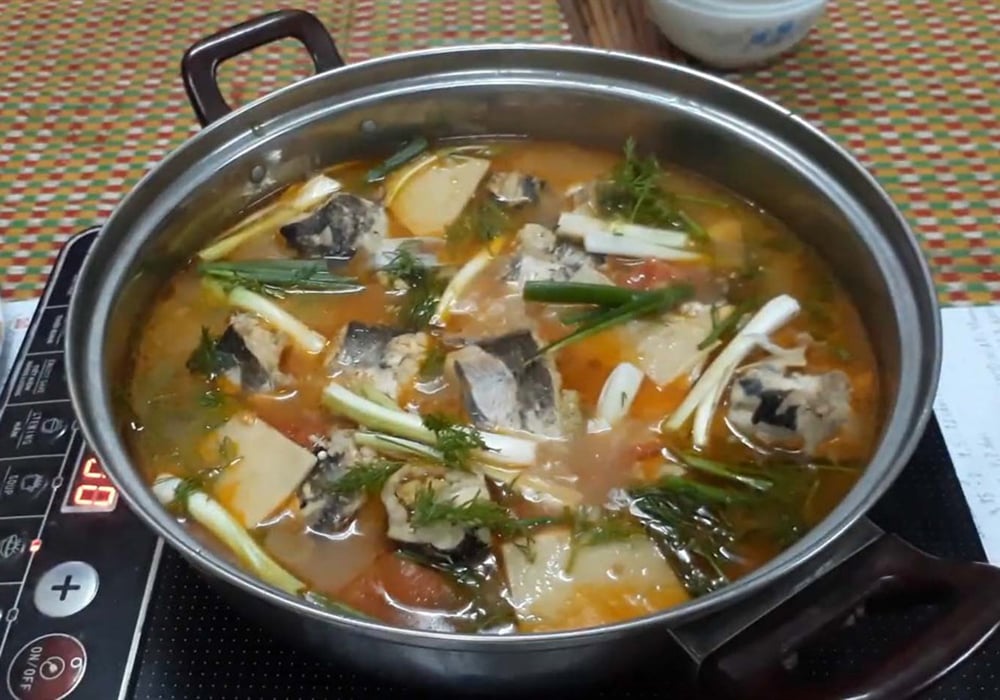 Cá nheo nấu canh