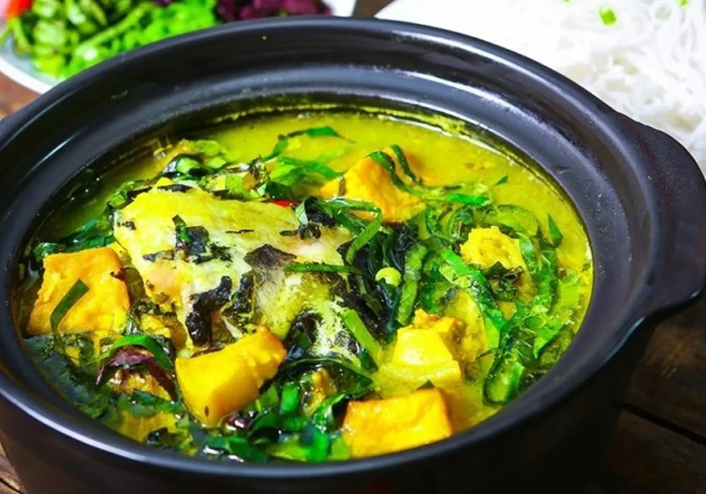 Cá nheo nấu om