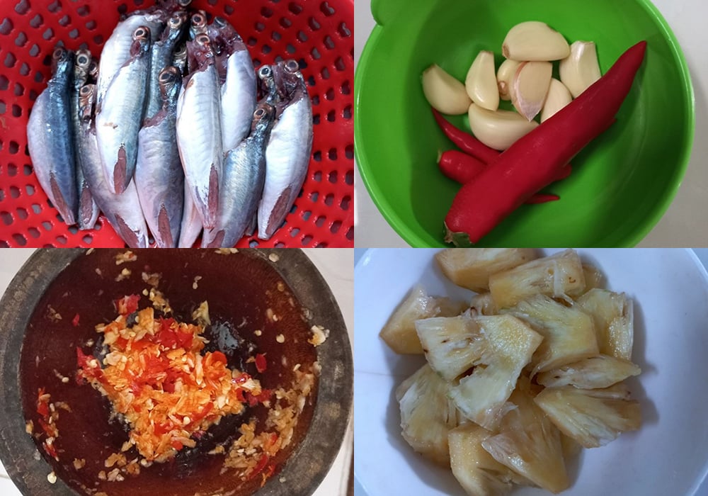 Sơ chế các nguyên liệu