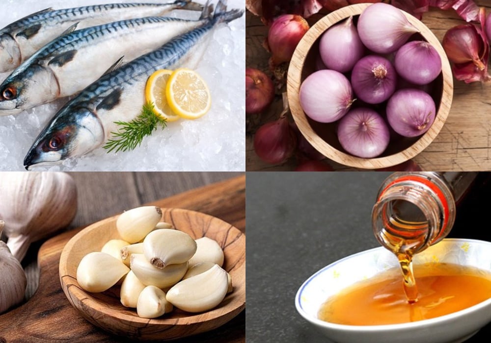 Nguyên liệu làm cá nục kho tiêu