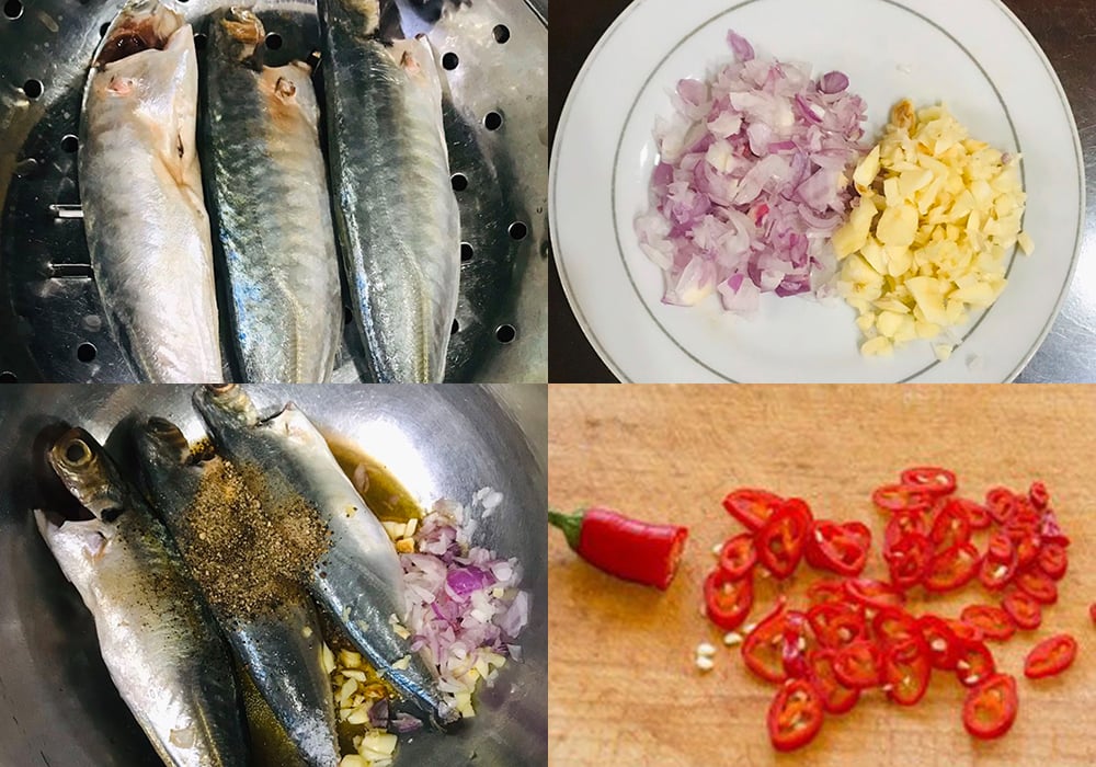 Sơ chế các nguyên liệu