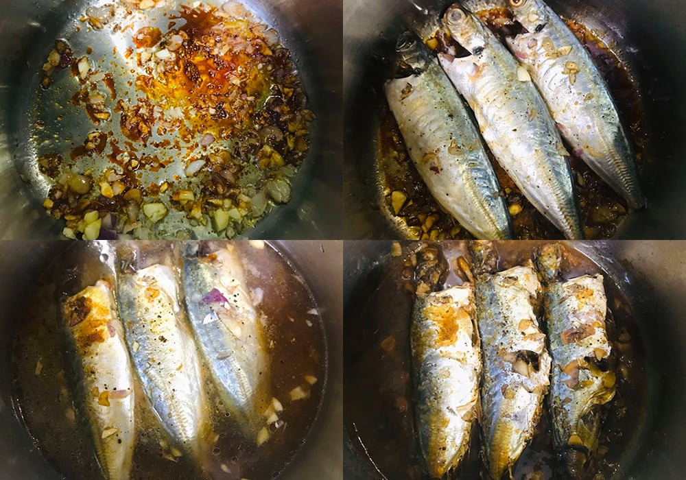 Các bước làm cá nục kho tiêu