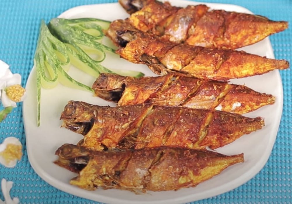 Cá nục chiên