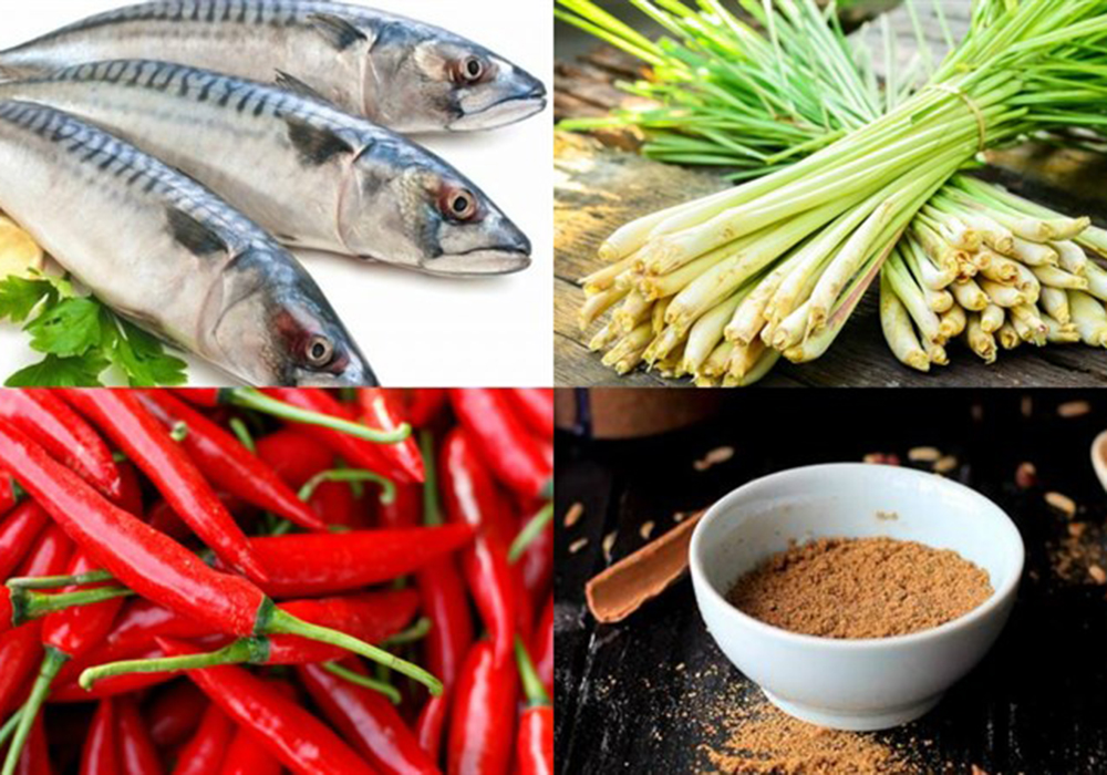 Nguyên liệu làm cá nục nướng giấy bạc