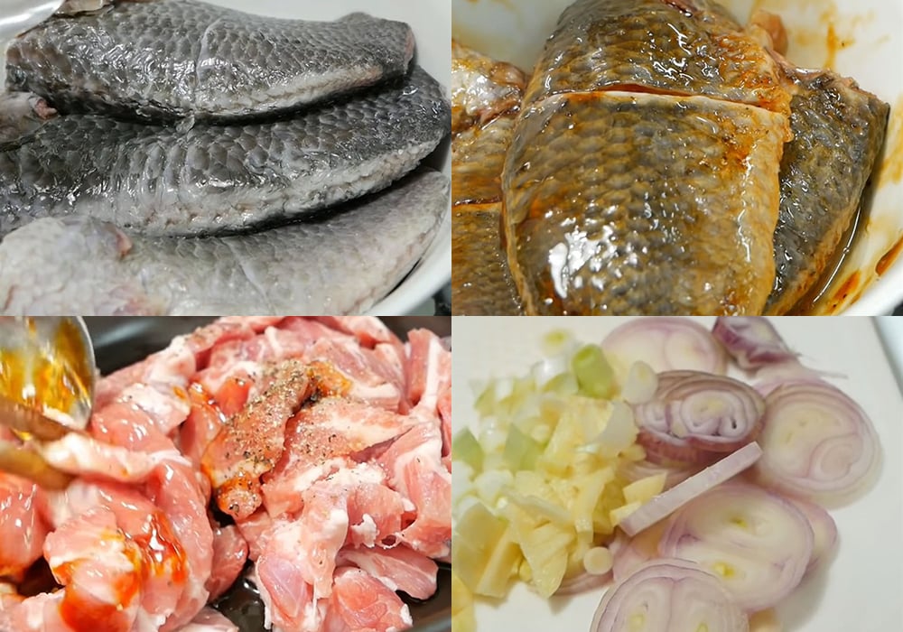 Sơ chế các nguyên liệu