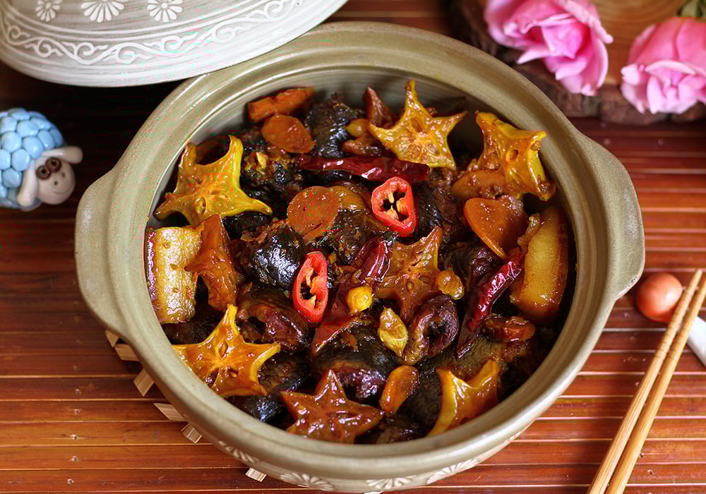 Cá rô kho khế