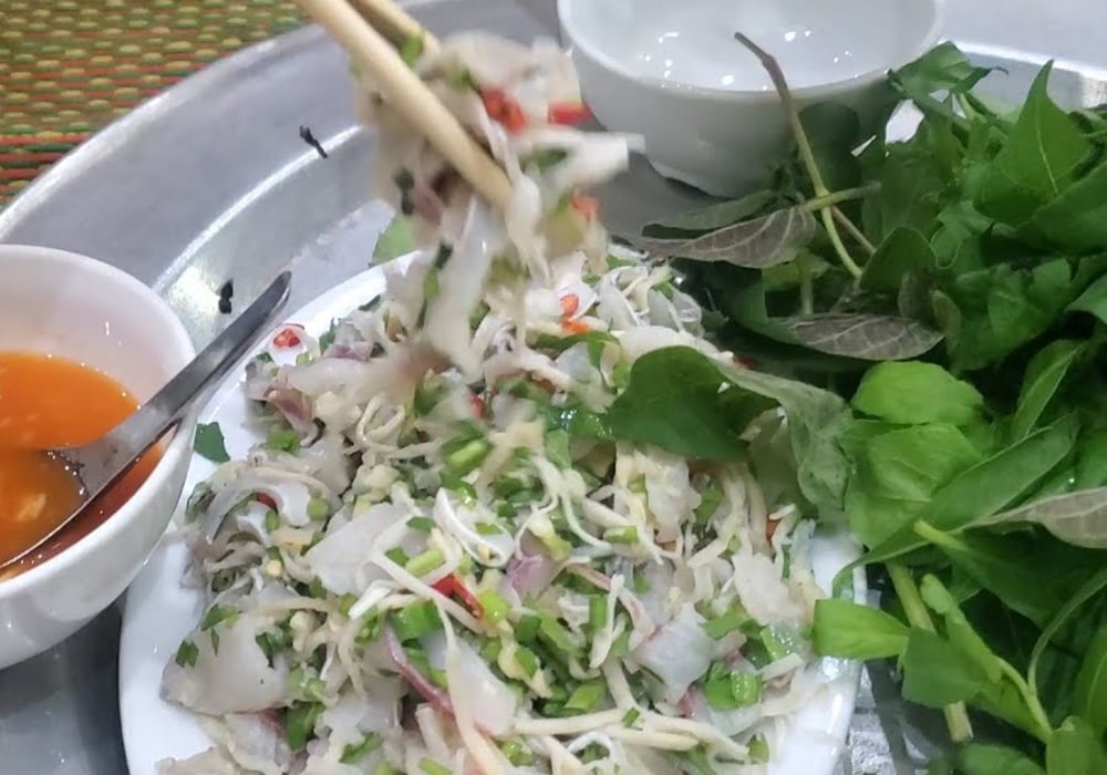 Gỏi cá rô phi