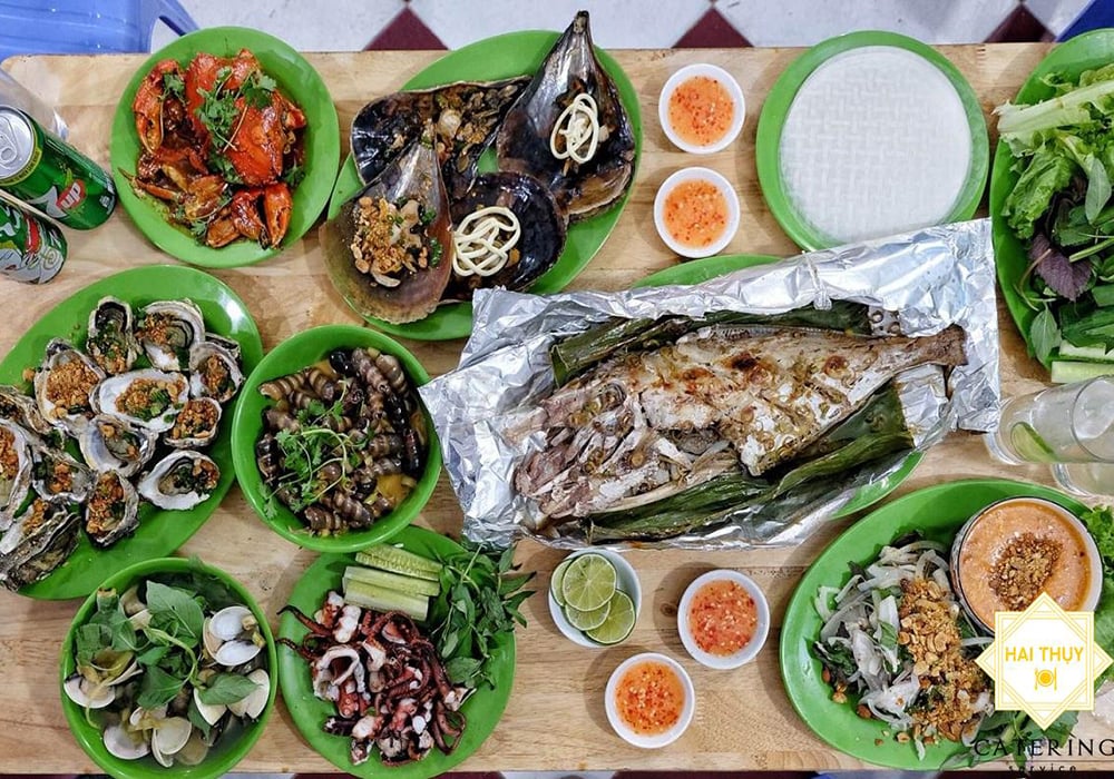 Cá tầm nướng giấy bạc