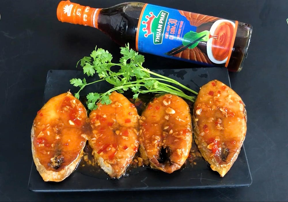 Nguyên liệu làm cá thu chiên nước mắm