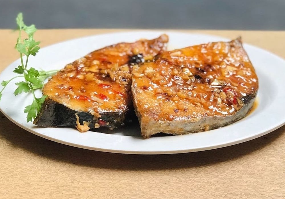 Cá thu kho mặn ngọt