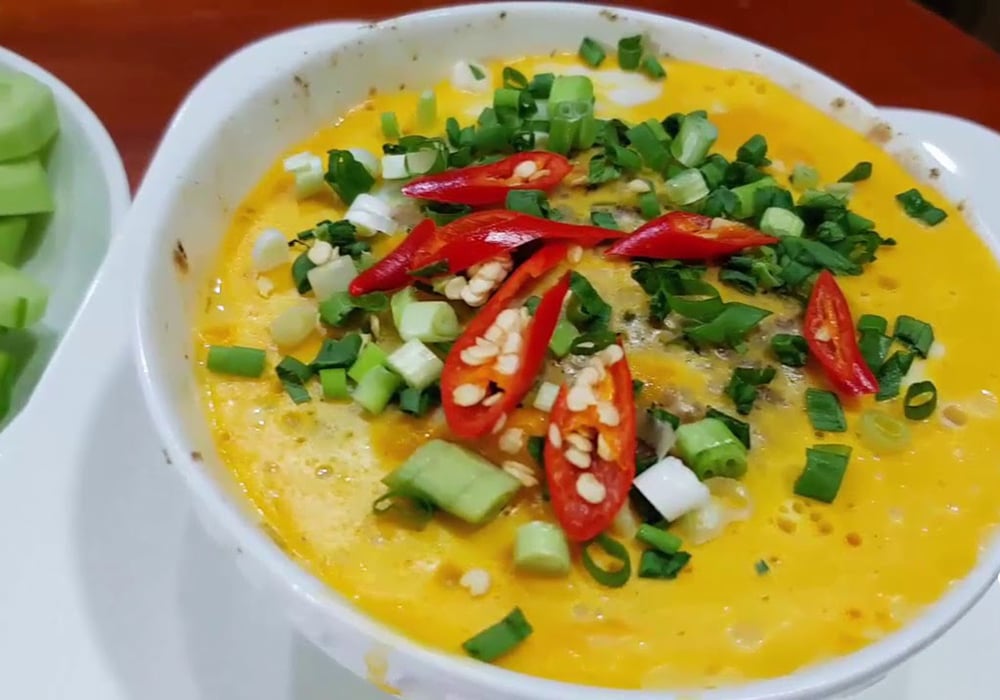 Mắm cá thu chưng
