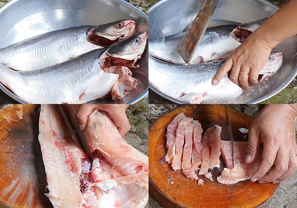 Sơ chế các nguyên liệu