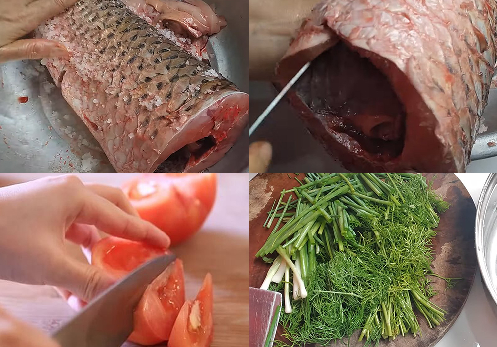 Sơ chế các nguyên liệu