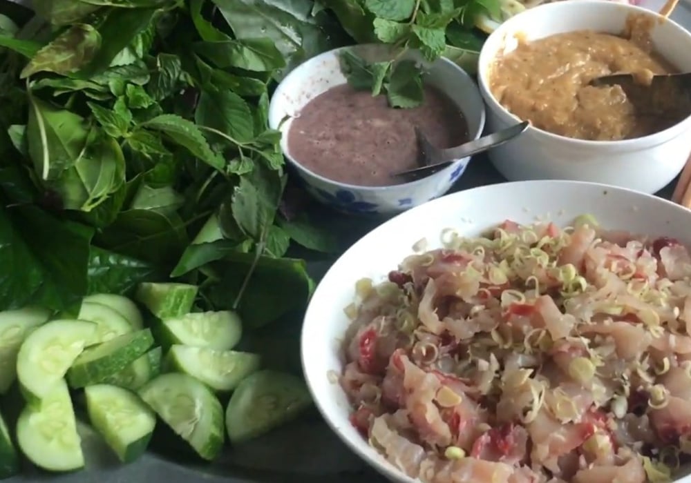 Gỏi cá trắm
