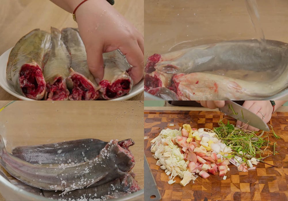 Sơ chế các nguyên liệu