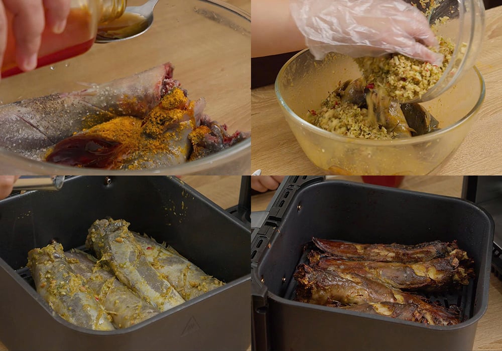 Các bước làm cá trê nướng