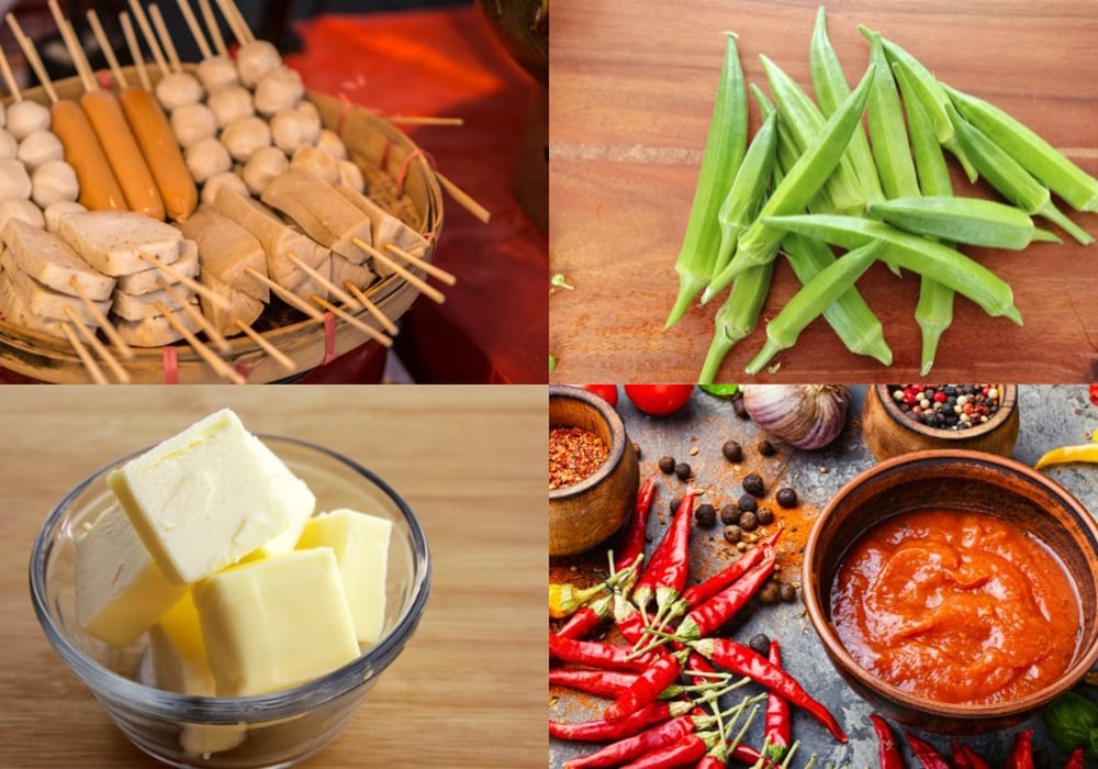 Nguyên liệu làm cá viên chiên sốt mắm tỏi