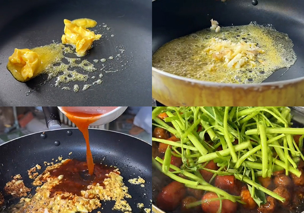 Các bước làm cá viên chiên sốt mắm tỏi