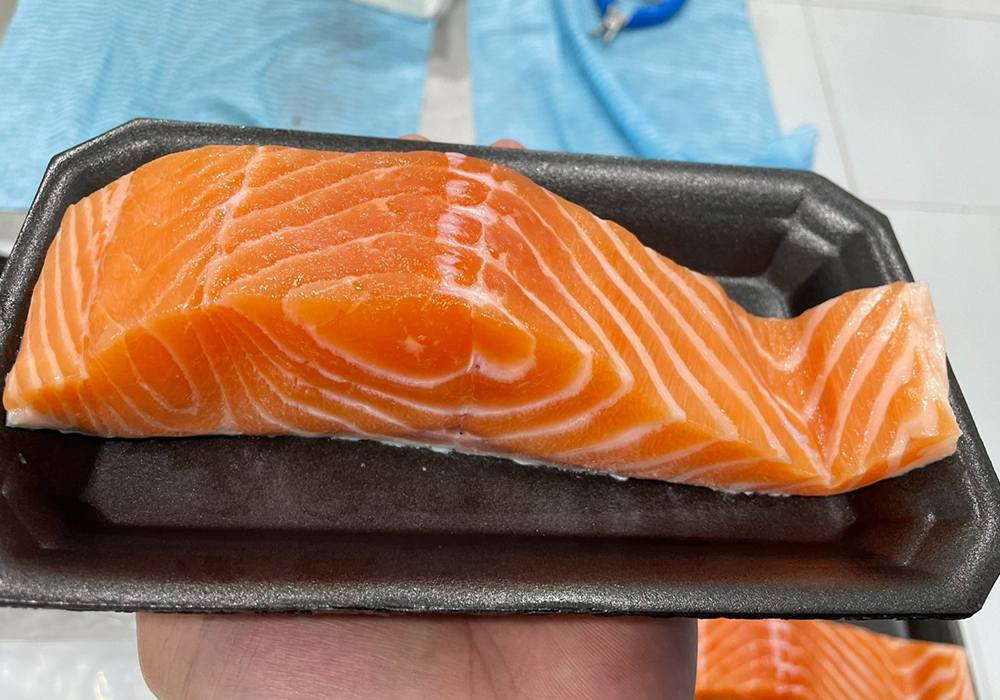 Đối với cá đã được phi lê