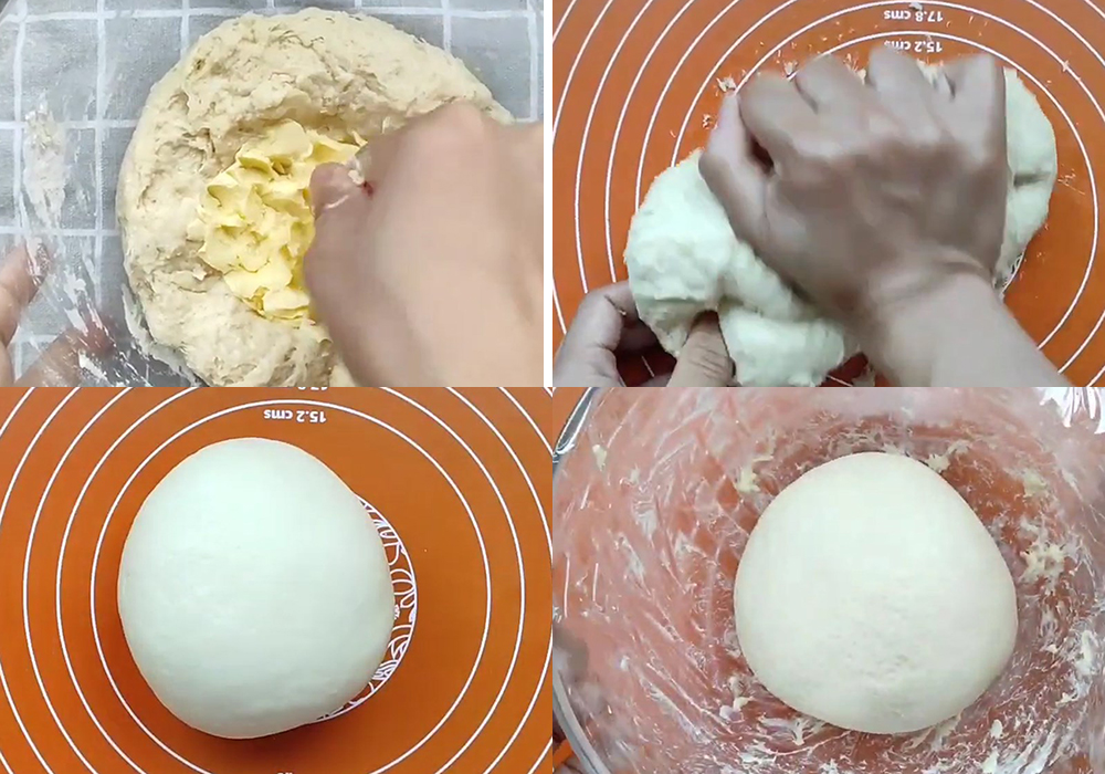 Trộn và ủ bột