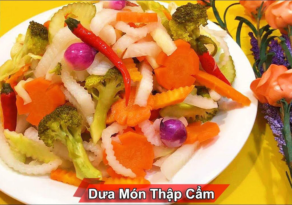 Mẹo bảo quản dưa món thập cẩm đúng cách