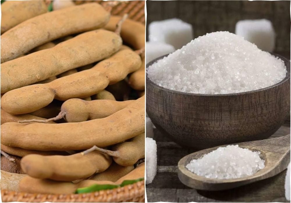 Nguyên liệu làm mứt me cay