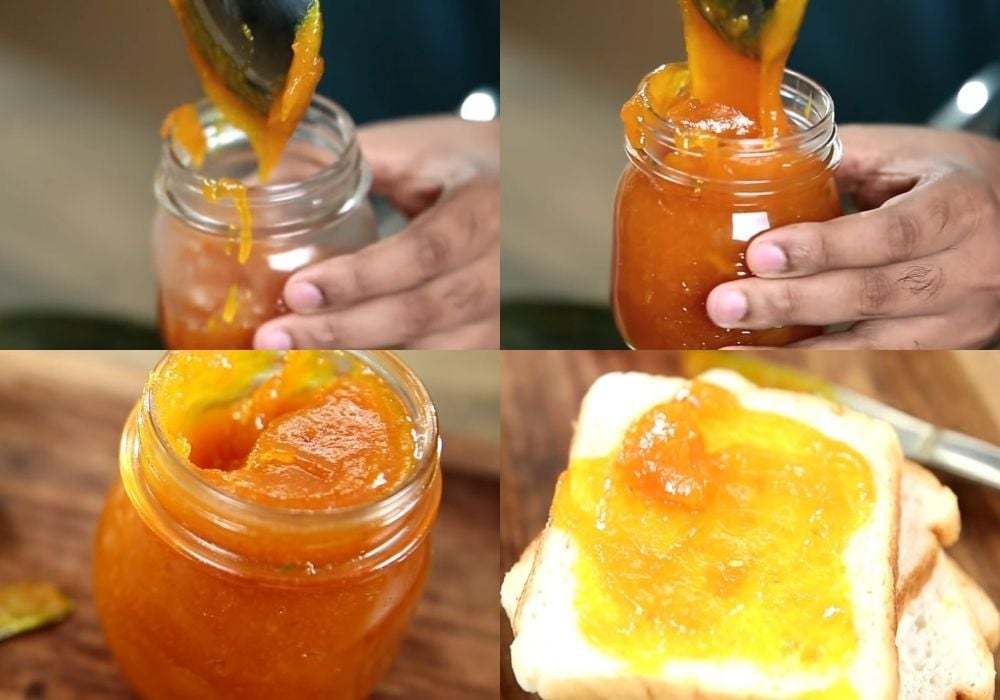 Mứt xoài táo sệt