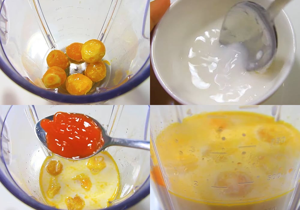 Sơ chế các nguyên liệu