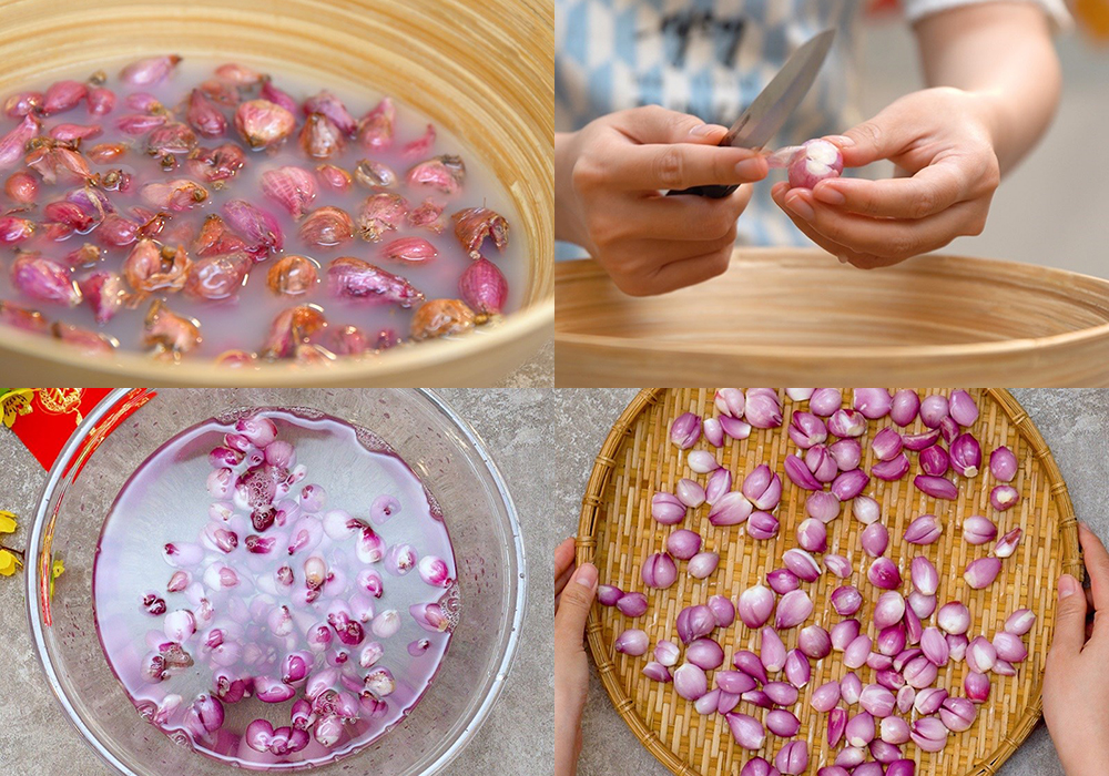 Sơ chế các nguyên liệu