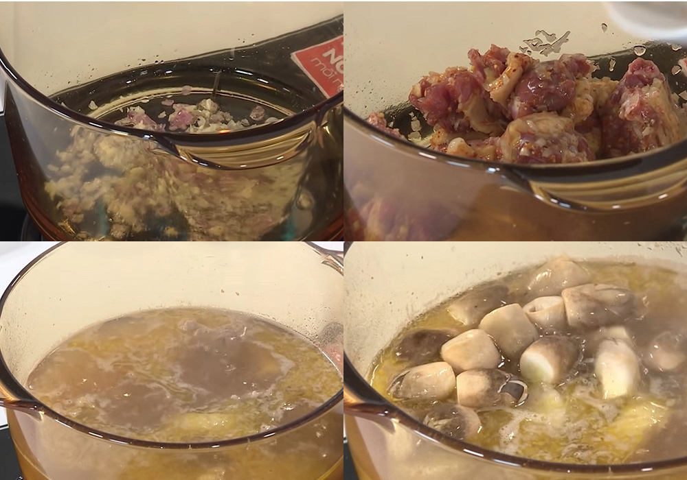 Các bước làm bánh canh vịt