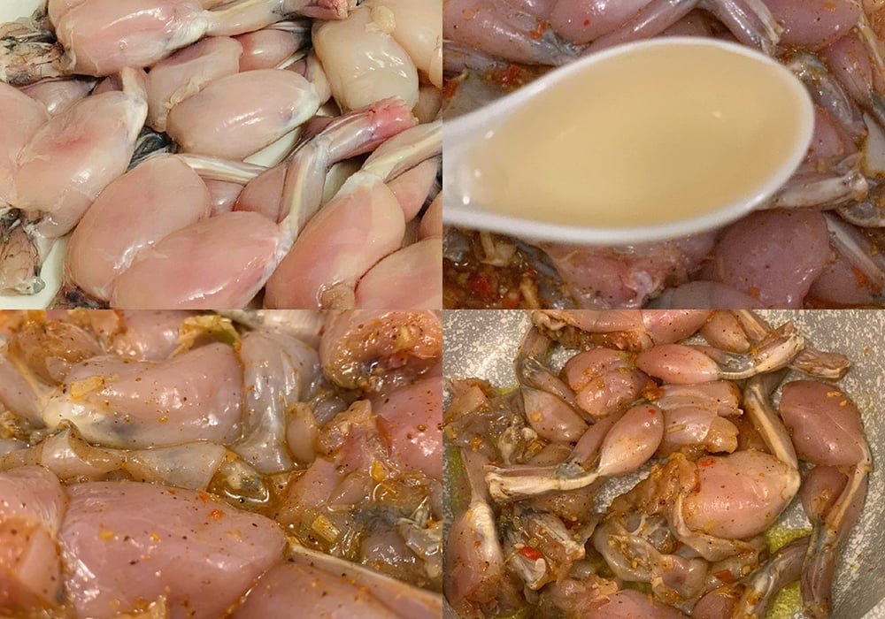 Sơ chế các nguyên liệu