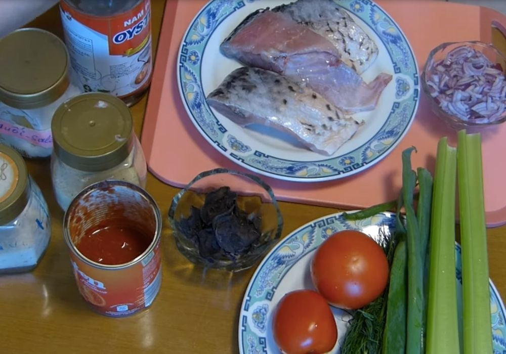 Nguyên liệu làm canh chua miền Bắc